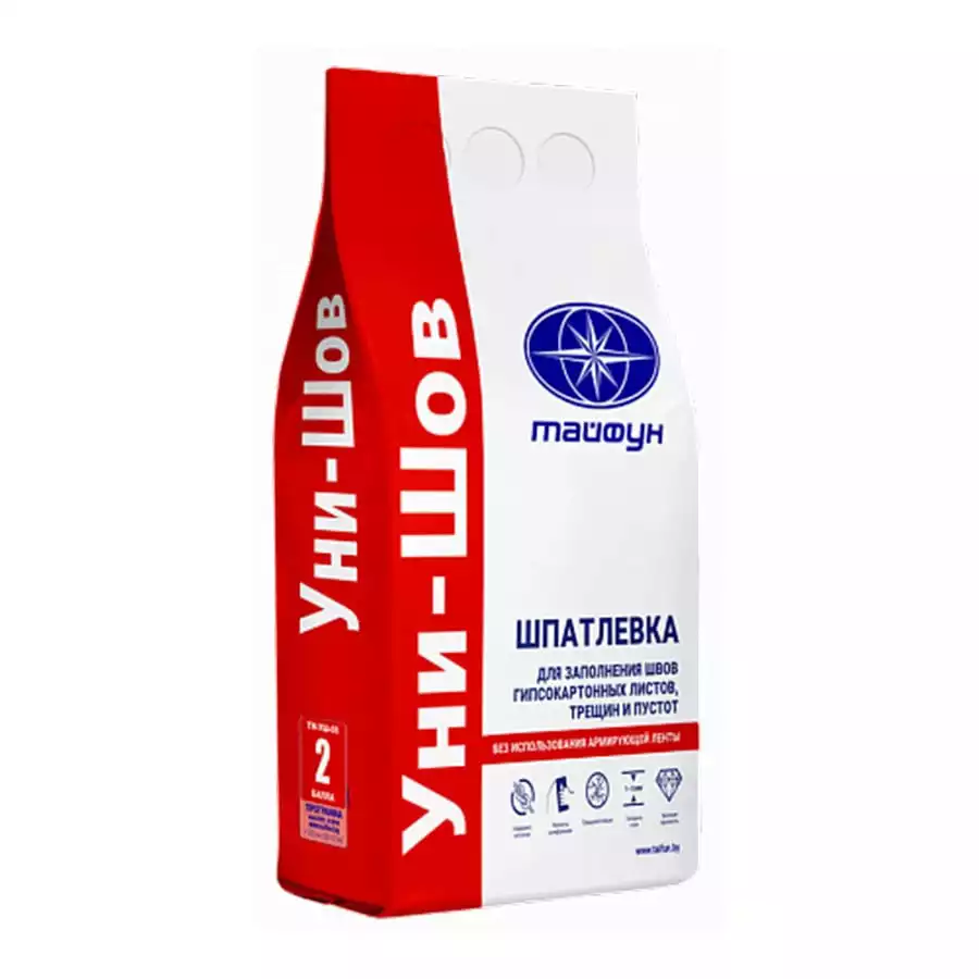 Шпаклевка Тайфун Мастер Уни-Шов 5 кг