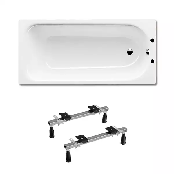 Ванна стальная Kaldewei Eurowa 150x70 с ножками