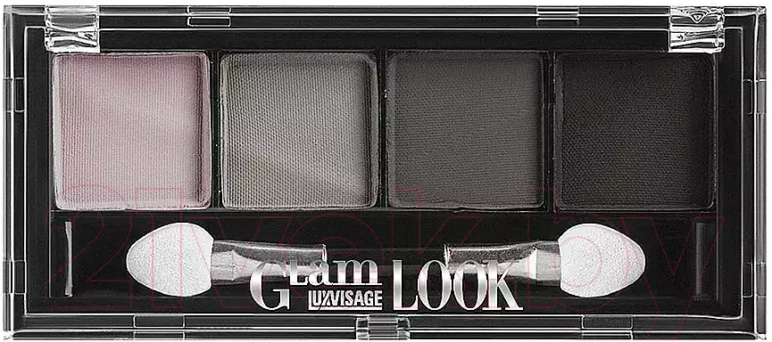Палетка теней для век LUXVISAGE Glam Look тон 05 4-х цветные 4г