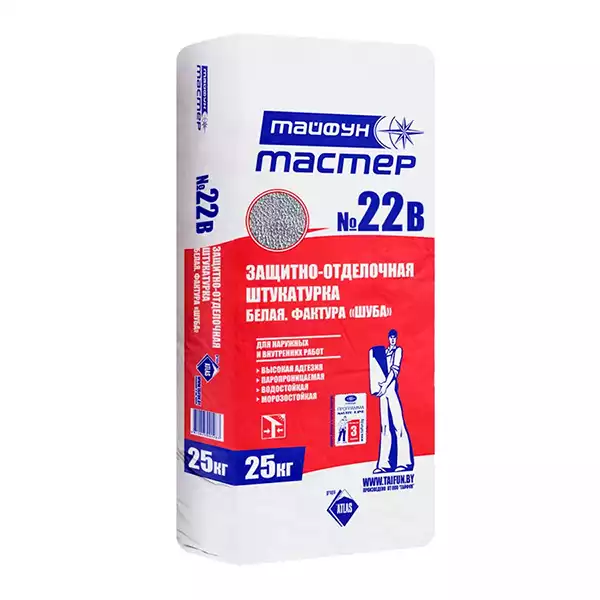 Штукатурка Тайфун Мастер 25 кг
