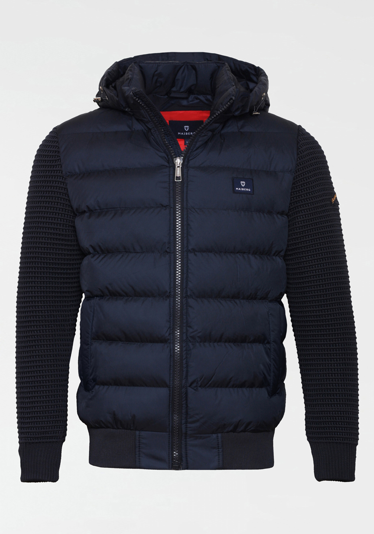 Пуховик мужской синий купить в интернет-магазине